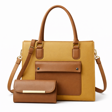 Velora Yellow Handbag