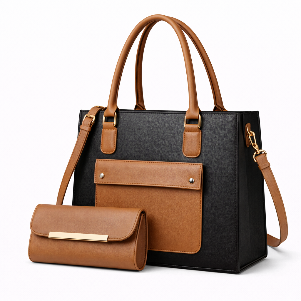 Velora Black Handbag