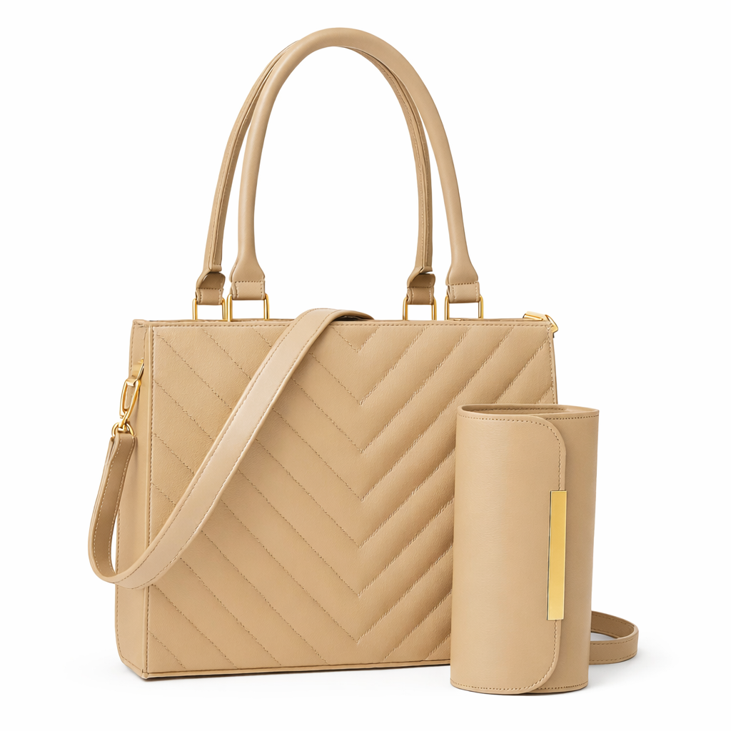 LUMA Beige Tote Bag