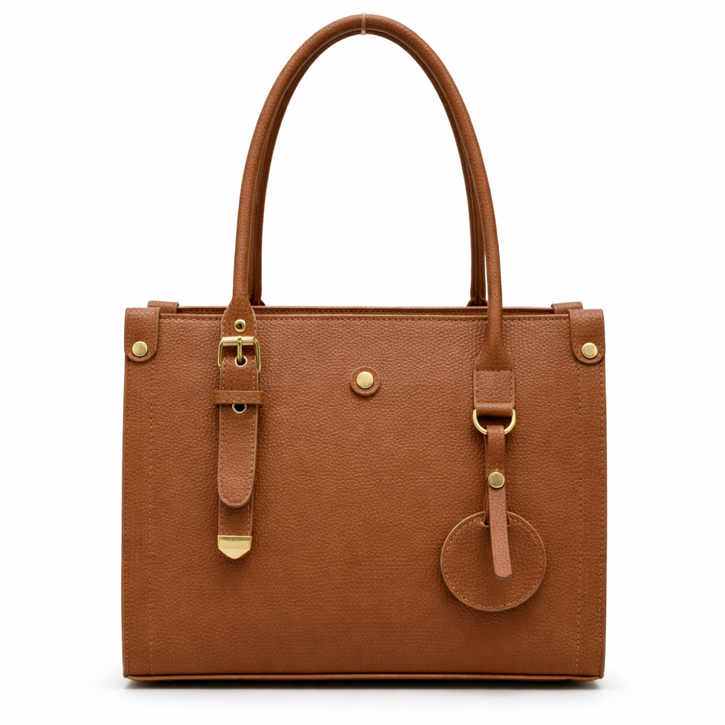 LUNA CAMEL TOTE