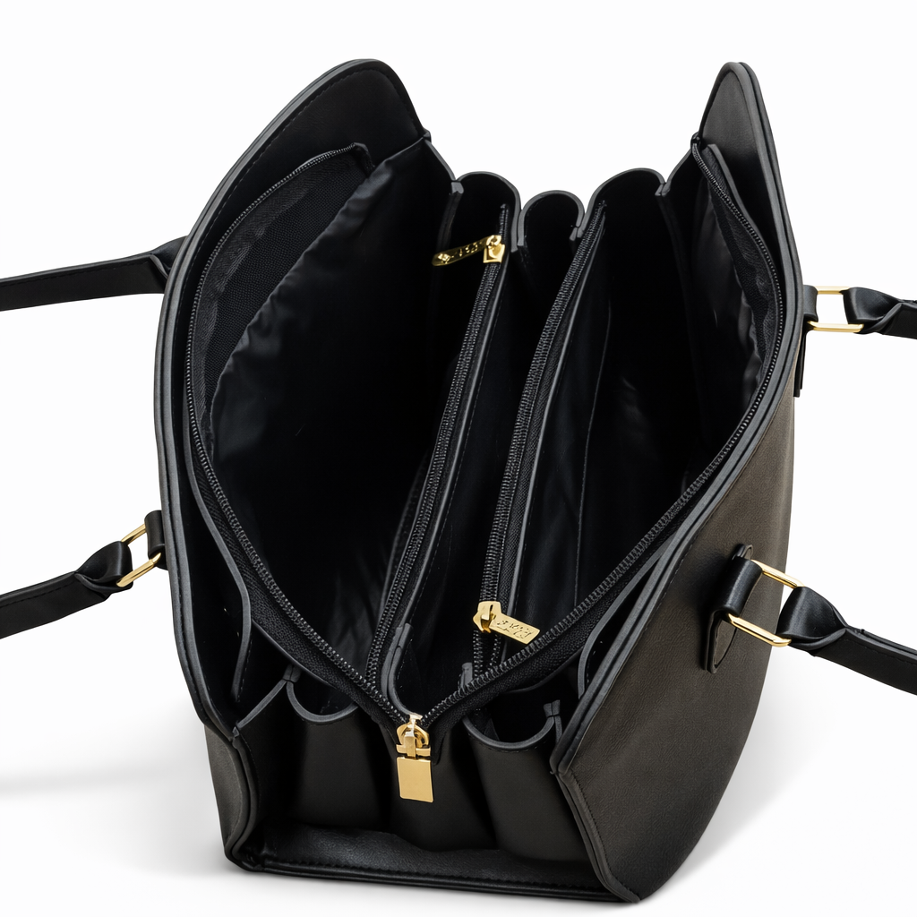 KAYA BLACK HANDBAG