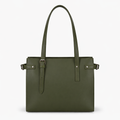 VERA OLIVE GREEN TOTE BAG