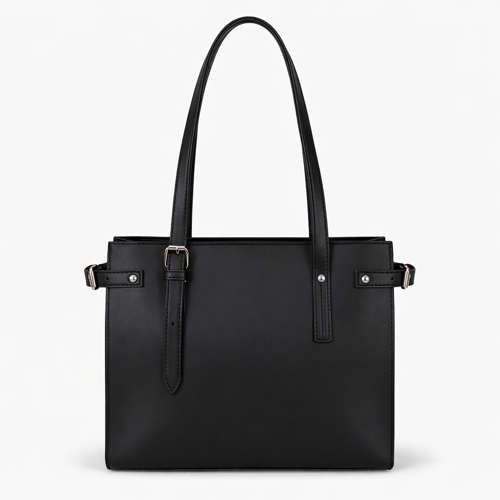 VERA BLACK TOTE BAG